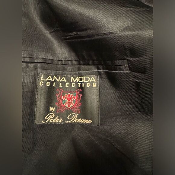 Vintage Lana Moda Collection By Peter Derano Mens Blazer Size 40S - Picture 9 of 14